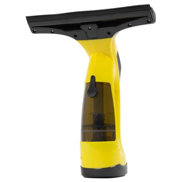 Ablaktörlő, Strend Pro VAC-79W, sárga/fekete, 28 cm, 280 ml, akkumulátoros, szórófejes palackkal, 60 ml szennyvíztartállyal, könnyű, praktikus