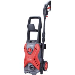   Elektromos magasnyomású mosó, Worcraft HC17-090, szürke/piros, 1700 W, 135 bar, 230 V, átfolyás: 7,5 l/perc, 5 m tömlő, 250 ml habosító tartály