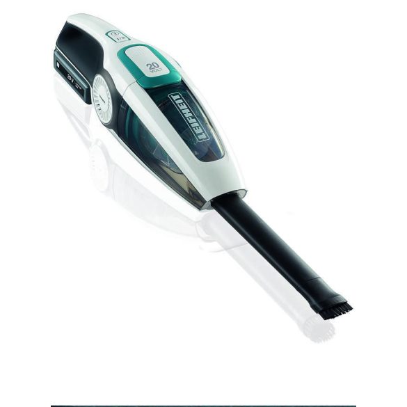 Porszívó, Leifheit, Regulus PowerVac 2 az 1-ben 11925, 20 V, 125 W, akkumulátoros, zsák nélküli, LED világítás, forgókefe, 2 üzemmód: eco és turbó