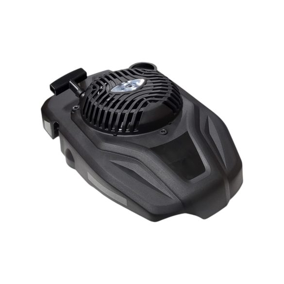 Fűnyíró berántó, Strend Pro Garden QL51PD-196 benzinmotoros fűnyíróhoz, fekete, 1. számú pótalkatrész, ütésálló műanyag ház, edzett acélrugó, ergonomikus húzókar