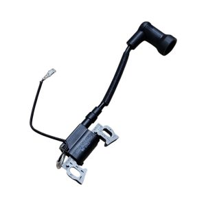 Fűnyíró gyújtótekercs, Strend Pro Garden QL51PD-196 benzinmotoros fűnyíróhoz, fekete, előre szerelt kábel és pipa, időjárásálló