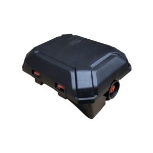 Fűnyíró légszűrő készlet, Strend Pro Garden QL51PD-196 benzinmotoros fűnyíróhoz, fekete, 1. számú pótalkatrész, ütésálló műanyag, gyári