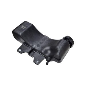 Fűnyíró üzemanyagtartály, Strend Pro Garden QL51PD-196 benzinmotoros fűnyíróhoz, fekete, 1. számú pótalkatrész, üzemanyag-álló HDPE műanyag, kupakkal