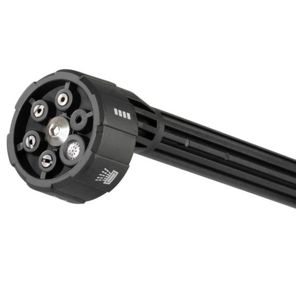 Akkumulátoros magasnyomású mosó, Worcraft CPC-S20LiEM ShareSYS, 1,5 MPa, átfolyás: 4,0 l/perc, 5 m tömlő, 380 ml habosító tartály, 20 V Li-Ion, 2,0 Ah, akkumulátorral és töltővel