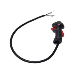   Bozótvágó gázkar markolat, Worcraft GT65-430 bozótvágóhoz, 56. számú pótalkatrész