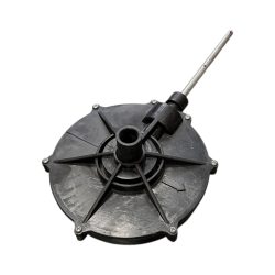   Szórókocsi hajtómű, Strend Pro Garden Goodfarm 411 kézi szórókocsihoz, fekete, műanyag burkolat, acél tengely