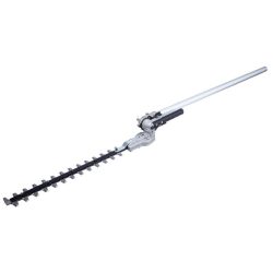   Bozótvágóhoz sövényvágó rúd, Worcraft CGT-S40LiBHP bozótvágóhoz, ezüst/fekete, a bozótvágóbót sövényvágóvá alakítja