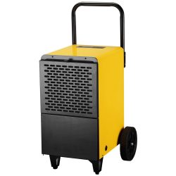   Páramentesítő, Strend Pro BGD1701-50-19, sárga/fekete, 7 l tartály, 50 l/nap kapacitás, időzítővel, folyamatos vízelvezetés, 900 W, kerekes