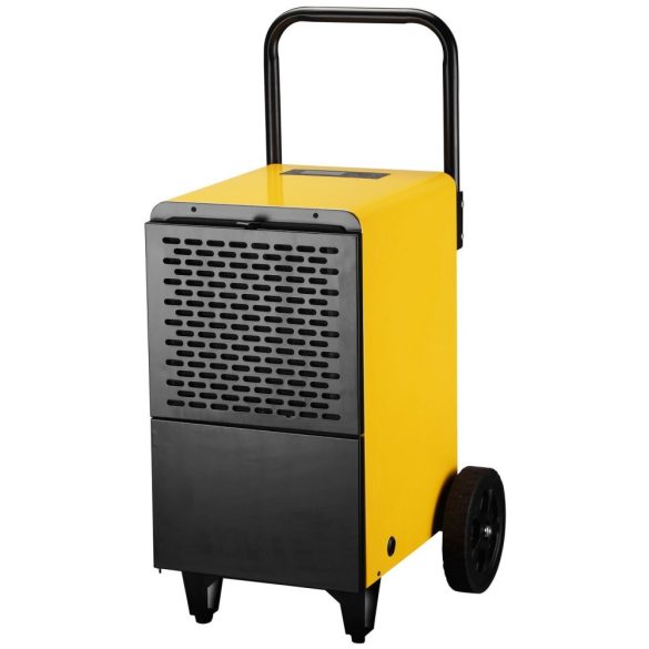 Páramentesítő, Strend Pro BGD1701-50-19, sárga/fekete, 7 l tartály, 50 l/nap kapacitás, időzítővel, folyamatos vízelvezetés, 900 W, kerekes