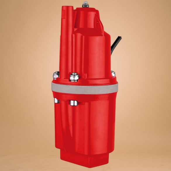 Elektromos búvárszivattyú, Strend Pro Garden MVM50JYE, piros, 300 W, 10 m kábel, maximális emelőmagasság: 50 m, 18 l/perc, tiszta vízhez, vibrációs