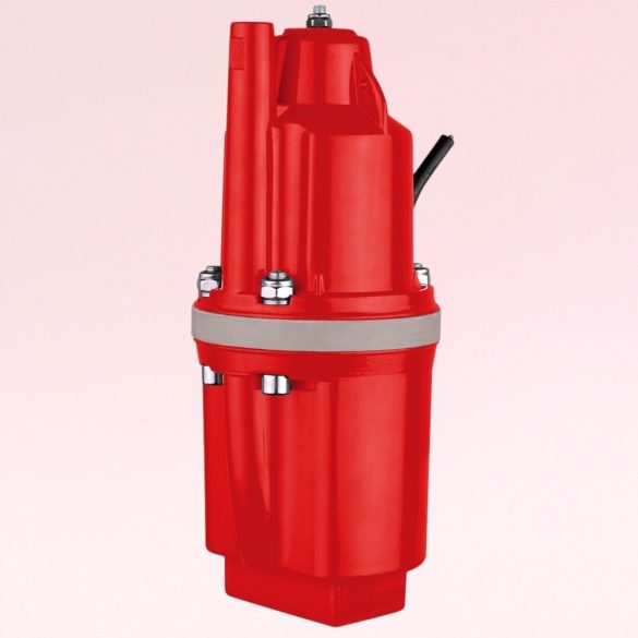 Elektromos búvárszivattyú, Strend Pro Garden MVM50JYE, piros, 300 W, 10 m kábel, maximális emelőmagasság: 50 m, 18 l/perc, tiszta vízhez, vibrációs