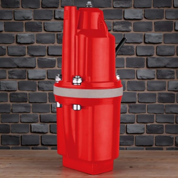 Elektromos búvárszivattyú, Strend Pro Garden MVM50JYE, piros, 300 W, 10 m kábel, maximális emelőmagasság: 50 m, 18 l/perc, tiszta vízhez, vibrációs