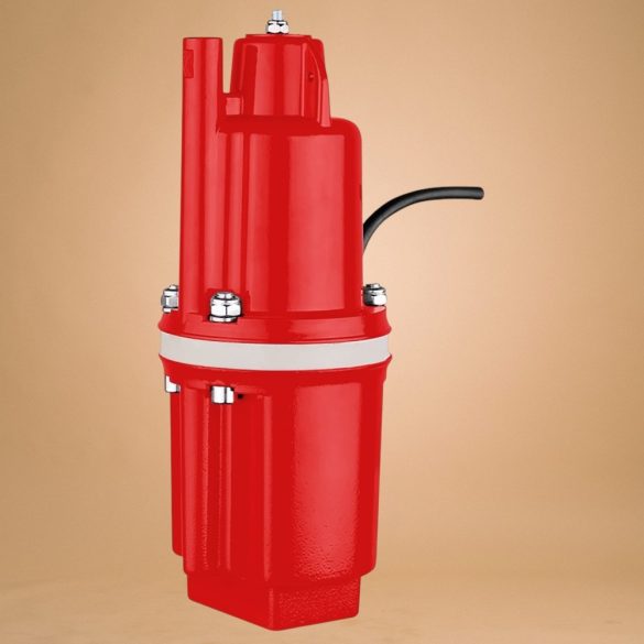 Elektromos búvárszivattyú, Strend Pro Garden MVM70JYE, piros, 600 W, 20 m kábel, maximális emelőmagasság: 70 m, 23,3 l/perc, tiszta és klórozott vízhez, vibrációs