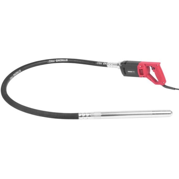 Elektromos betonvibrátor, Strend Pro TCT0504C, piros/fekete, 1200 W, 230 V, hosszúság: 200 cm, merülő