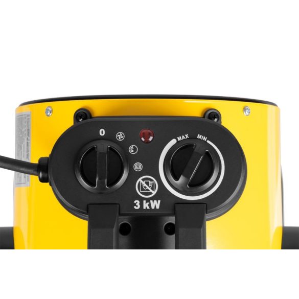 Strend Pro BGP1912-30 elektromos hőlégfúvó, ventilátor funkcióval, 3 kW