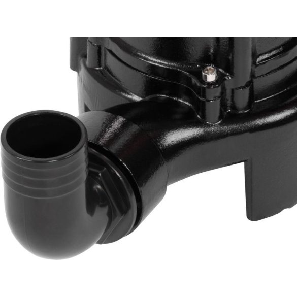 Elektromos búvárszivattyú, Strend Pro Garden SCV750, fekete/ezüst, 750 W, 6 m kábel, maximális emelőmagasság: 12 m, 300 l/perc, IPX8, szennyvízhez, úszókapcsolós, késes