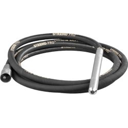   Betonvibrátor tömlő, Strend Pro, fekete, hosszúság: 600 cm, kopásálló gumi