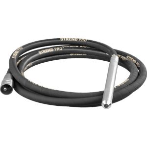 Betonvibrátor tömlő, Strend Pro, fekete, hosszúság: 600 cm, kopásálló gumi