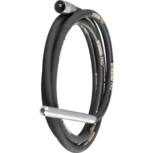 Betonvibrátor tömlő, Strend Pro, fekete, hosszúság: 600 cm, kopásálló gumi