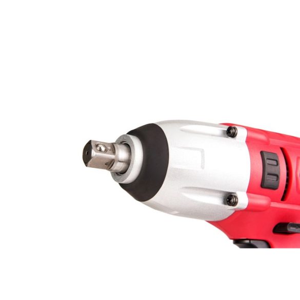 Elektromos ütvecsavarozó, Worcraft IW-500, piros/fekete/ezüst, 450 W, 400 Nm, 230 V, 0-3300 fordulat/perc, 0-3300 ütés/perc