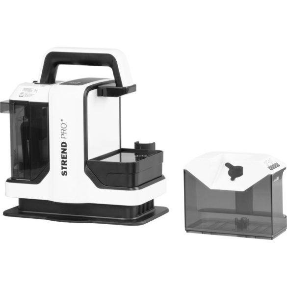 Elektromos szőnyegtisztító, Strend Pro W05, fehér/fekete, 45 W, 11 kPa, tartály: 1080 ml + 800 ml, folttisztító, 5 m kábel, 1,2 m szívótömlő