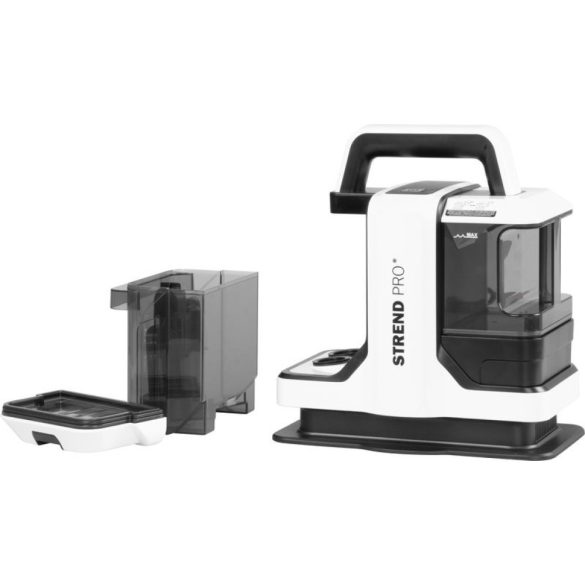 Elektromos szőnyegtisztító, Strend Pro W05, fehér/fekete, 45 W, 11 kPa, tartály: 1080 ml + 800 ml, folttisztító, 5 m kábel, 1,2 m szívótömlő