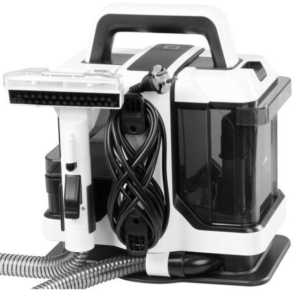 Elektromos szőnyegtisztító, Strend Pro W05, fehér/fekete, 45 W, 11 kPa, tartály: 1080 ml + 800 ml, folttisztító, 5 m kábel, 1,2 m szívótömlő