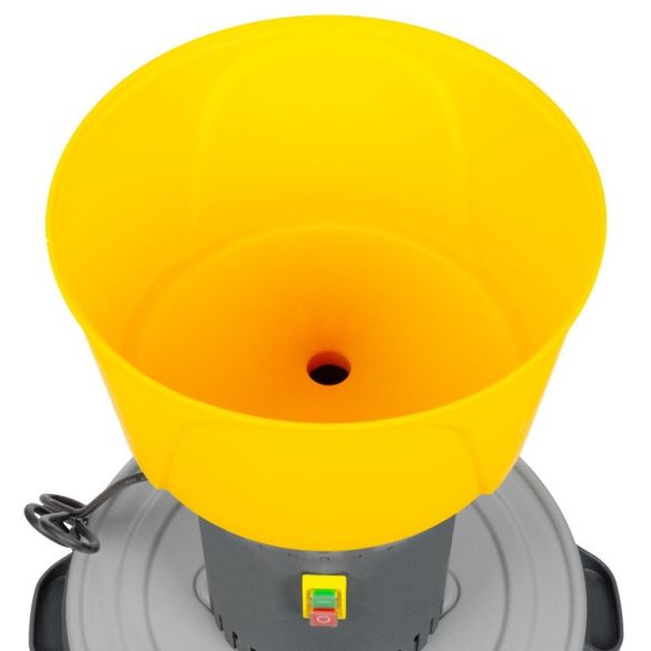 Gabonadaráló, Strend Pro Garden, szürke, 60 l, 1300 W, elektromos, 5 db cserélhető szita: 2, 3, 4, 6, 8 mm, túlmelegedés elleni védelem, akár 400 kg/óra