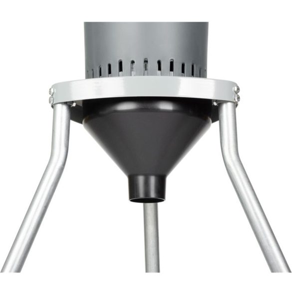 Gabonadaráló, Strend Pro Garden, szürke, 13,7 l, 1300 W, elektromos, 5 db cserélhető szita: 2, 3, 4, 6, 8 mm, túlmelegedés elleni védelem, akár 400 kg/óra