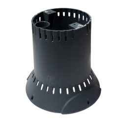   Alsó garat darálóhoz, Strend Pro Garden, sötétszürke, gabona és szemestermény adagolásához, tartozék