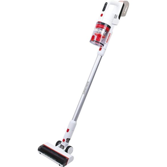 Akkumulátoros állóporszívó, Worcraft CPVC-S20LiB ShareSYS, fehér, 15–20 kPa, tartály: 1200 ml, 20 V Li-Ion, 4,0 Ah, akkumulátor és töltő nélkül