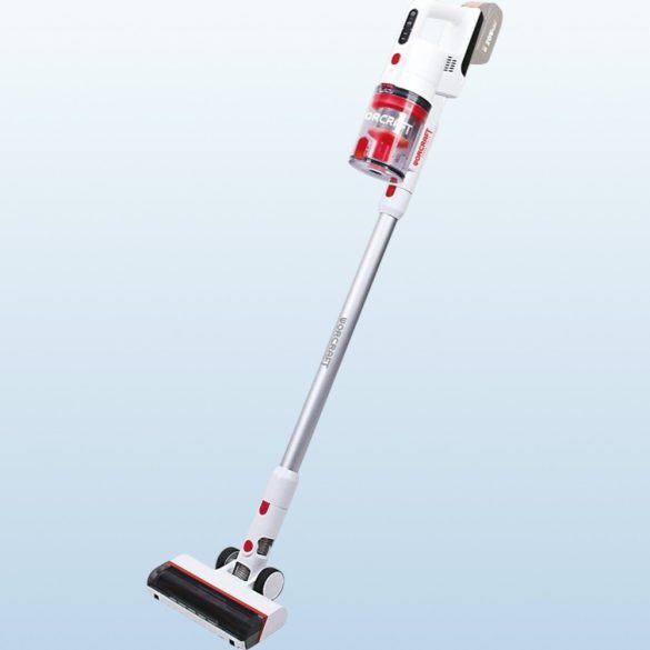 Akkumulátoros állóporszívó, Worcraft CPVC-S20LiB ShareSYS, fehér, 15–20 kPa, tartály: 1200 ml, 20 V Li-Ion, 4,0 Ah, akkumulátor és töltő nélkül