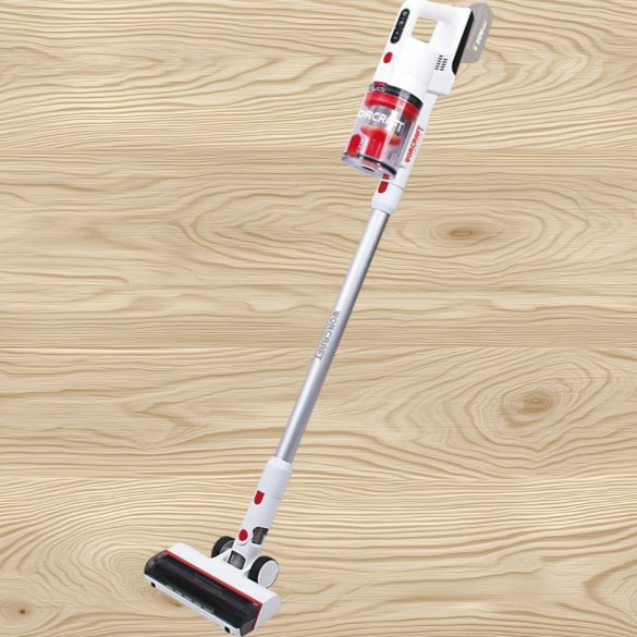 Akkumulátoros állóporszívó, Worcraft CPVC-S20LiB ShareSYS, fehér, 15–20 kPa, tartály: 1200 ml, 20 V Li-Ion, 4,0 Ah, akkumulátor és töltő nélkül