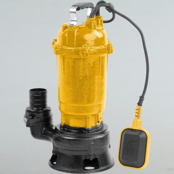 Elektromos búvárszivattyú, Strend Pro WQXD750 JYE, 750 W, 8 m kábel, maximális emelőmagasság: 16 m, 267 l/perc, IPX8, szennyvízhez, késes