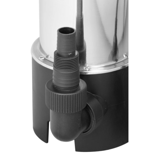 Elektromos búvárszivattyú, Strend Pro Garden NSPW1100-INOX3, ezüst, 1100 W, 10 m kábel, 333 l/perc, szennyvízhez, úszókapcsolós