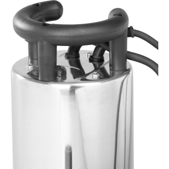 Elektromos búvárszivattyú, Strend Pro Garden NSPW1100-INOX3, ezüst, 1100 W, 10 m kábel, 333 l/perc, szennyvízhez, úszókapcsolós