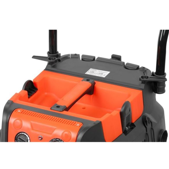 Ipari száraz-nedves porszívó, Strend Pro MWD223, fekete, 1600 W, tartály: 40 l, HEPA szűrő