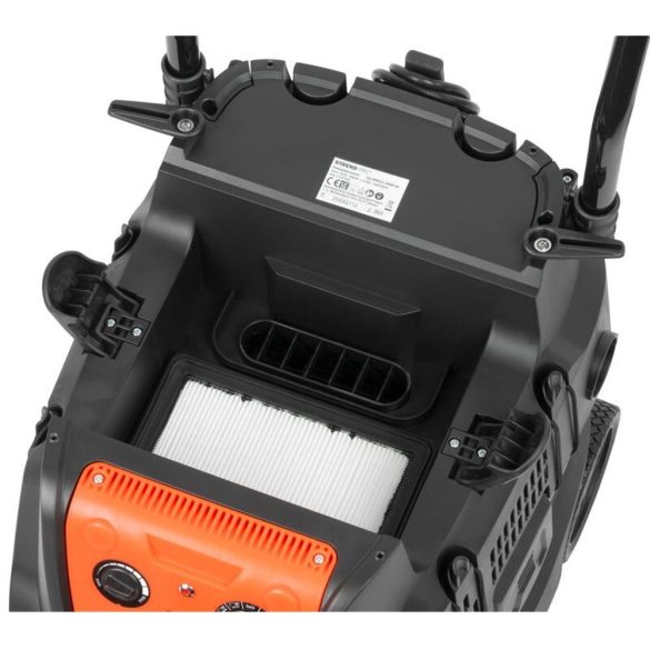 Ipari száraz-nedves porszívó, Strend Pro MWD223, fekete, 1600 W, tartály: 40 l, HEPA szűrő