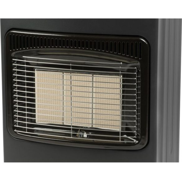 Strend Pro DA-201F hősugárzó, gázos, hordozható, energiatakarékos, 4,2 kW, fekete