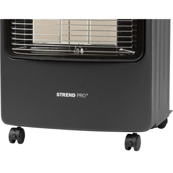 Strend Pro DA-201F hősugárzó, gázos, hordozható, energiatakarékos, 4,2 kW, fekete