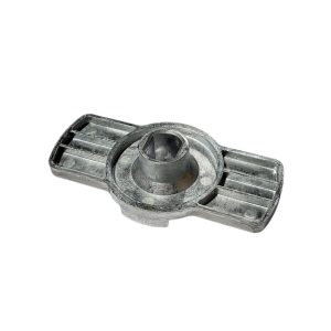 Fűnyíró késtartó, Worcraft CLM-S40LiB akkumulátoros fűnyíróhoz, szürke, 94. számú pótalkatrész, öntött fém, korrózióálló, vibrációcsökkentő