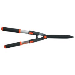   Sövényvágó olló, Strend Pro Garden KT3833A, fekete/narancssárga, alumínium nyél, acél penge, maximum 20 mm átmérő, teleszkópos