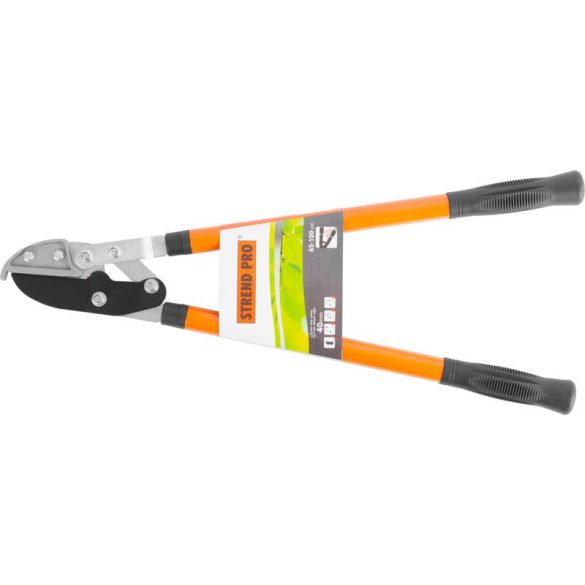 Ágvágó olló, Strend Pro Garden KT3853A Cut50, narancssárga, acél nyél, acél penge, teleszkópos, maximum 50 mm átmérő