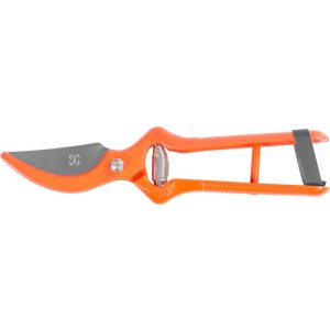 Metszőolló, Strend Pro Garden P8105, piros, 230 mm, acél test, acél penge, maximum 30 mm átmérő