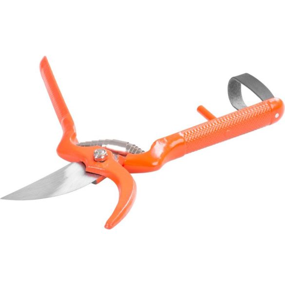 Metszőolló, Strend Pro Garden P8105, piros, 230 mm, acél test, acél penge, maximum 30 mm átmérő