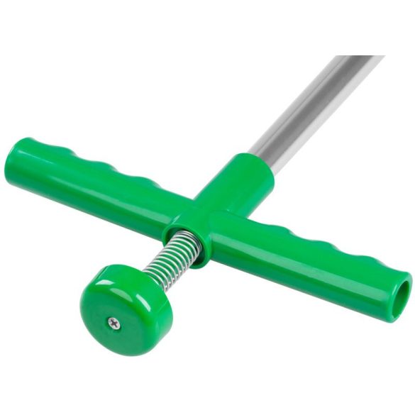 Kerti gyomeltávolító, Strend Pro Garden Herrison WE1303, ezüst, teleszkópos, 3 karom, érintésmentes, gyökeret is eltávolítja