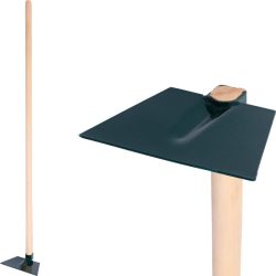   Kerti kapa, Strend Pro Garden G284A-WH, sötétzöld, egyenes, 120 cm nyél, 18,5 cm munkaszélesség, acél fej, fa nyél