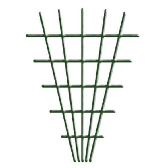 Futtatórács, Strend Pro Garden MEV5, zöld, 145 x 5 x 75 cm, 4/4,7 mm, V-alakú, porszórt acél, beltéri és kültéri használatra