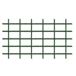   Futtatórács, Strend Pro Garden MEK6, zöld, 145 x 42,5 cm, szögletes, 4/4,7 mm, PVC bevonatú acél, beltéri és kültéri használatra