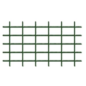 Futtatórács, Strend Pro Garden MEK6, zöld, 145 x 42,5 cm, szögletes, 4/4,7 mm, PVC bevonatú acél, beltéri és kültéri használatra